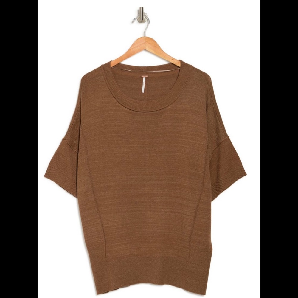 Free People WFH sweater tee